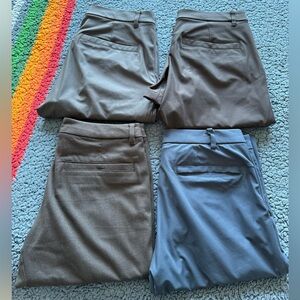 4 Pairs Lululemon Commission Pants